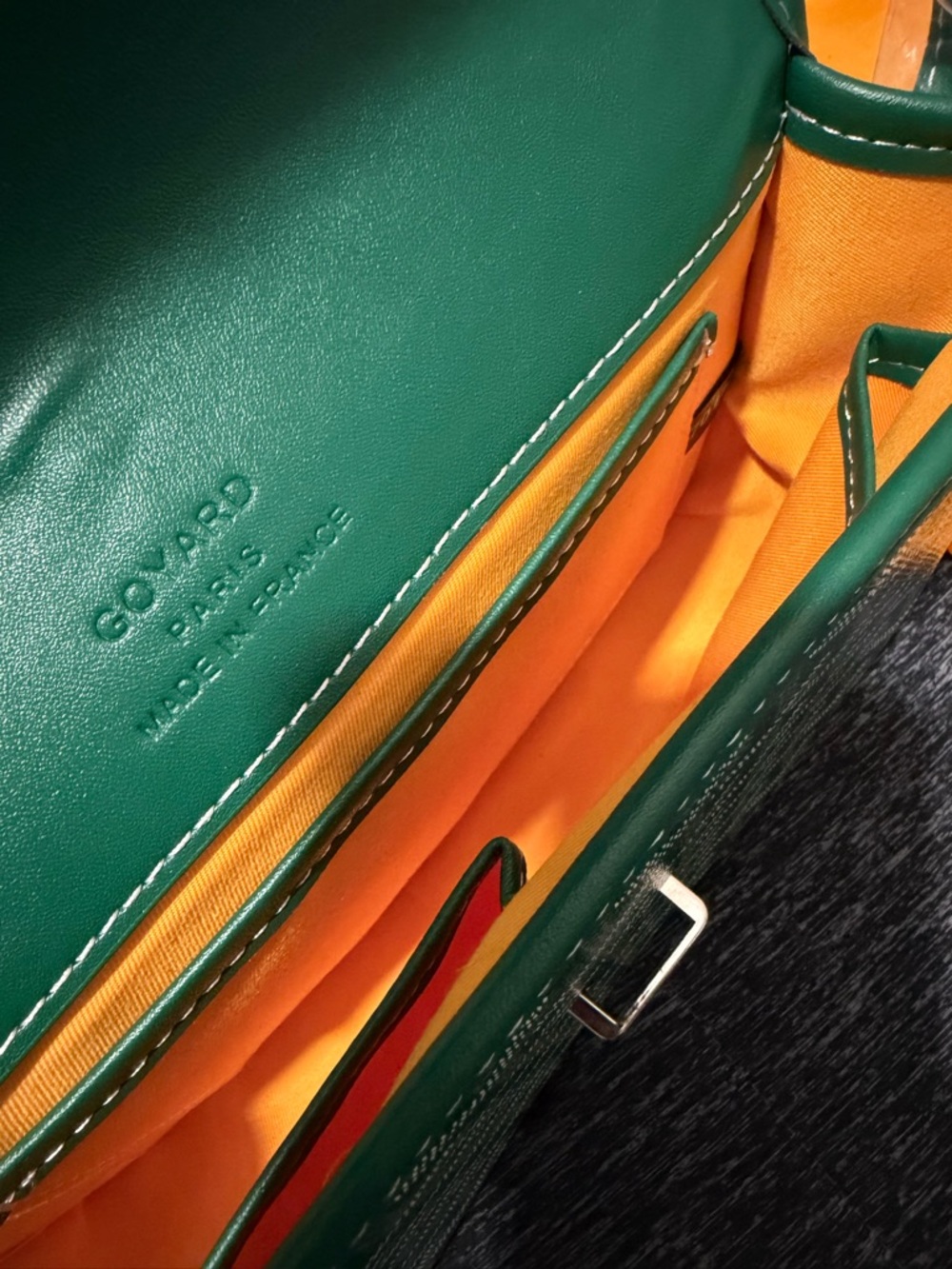 Goyard Green Shoulder Bag - Picture 4 of 5
